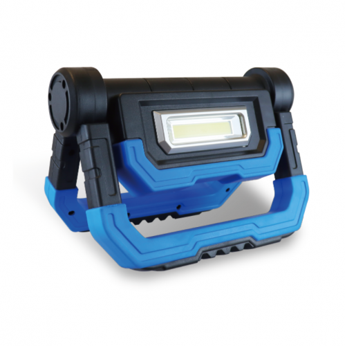 Foldable LED work light, 900lm