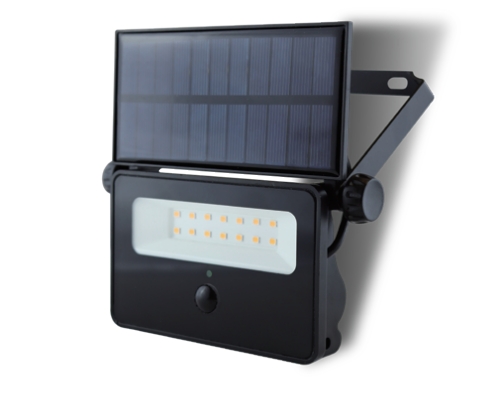 Solar sensor wall lamp, 1600lm