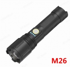 12W LED Rechargeable Flashlight, 1800lm