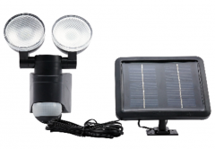 Solar sensing wall lamp, 500lm