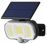 Solar wall lamp, max550lm