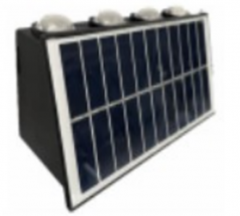 Solar wall lamp, 640lm