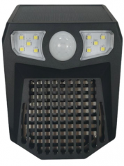 Solar wall light with mosquito killing function, 120lm