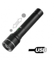 LED Rechargeable Flashlight, 500lm