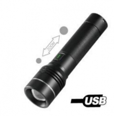 LED Rechargeable Flashlight, 2000lm