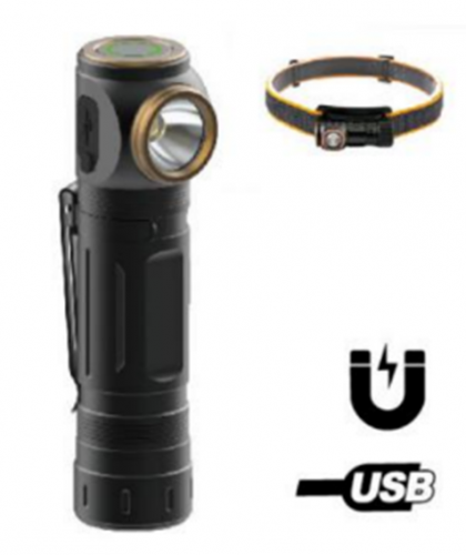 LED Rechargeable Flashlight, 1600lm