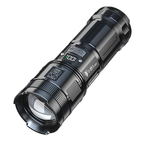 25W LED Rechargeable Flashlight, 1800lm