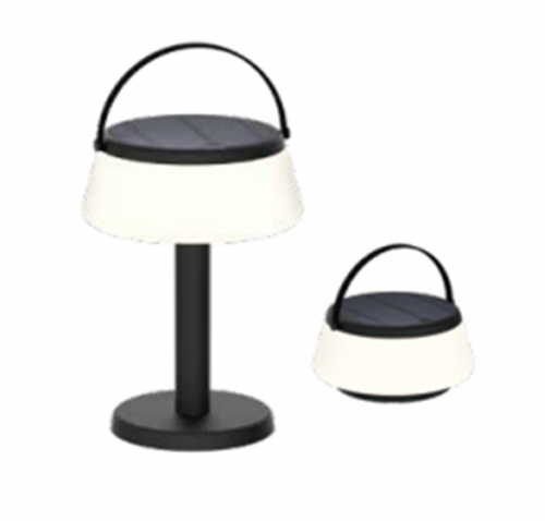 2W Solar table lamp, 160lm