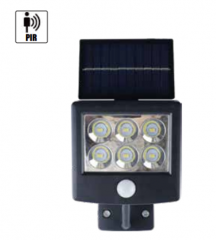 Solar wall light, 150lm