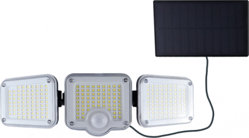 LED solar sensor wall lamp, 300lm
