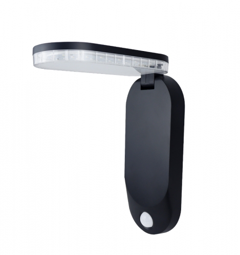Solar sensing wall lamp, 560Lm