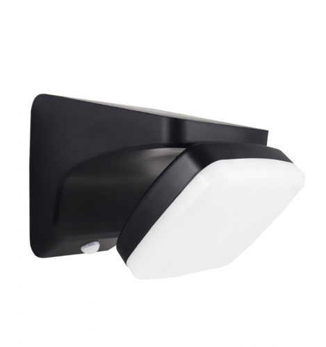 Solar sensing wall lamp, 300Lm
