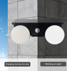 3W Solar sensing wall lamp, 300Lm