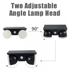 3W Solar sensing wall lamp, 300Lm