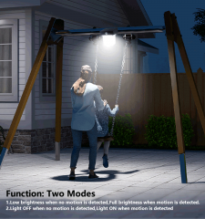 Solar sensing wall lamp, 190Lm