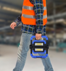 2*5W Rechargeable LED Work Light, 900Lm