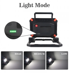 Rechargeable LED Work Light, 800Lm