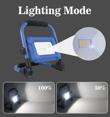 Rechargeable LED Work Light, 800Lm