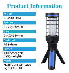 Rechargeable LED Work Light, 850Lm