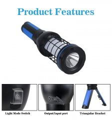 Rechargeable LED Work Light, 850Lm