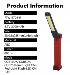 Rechargeable LED Work Light, 800Lm