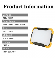 LED Work Light, 2400Lm