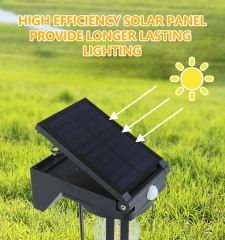 Solar sensing wall lamp, 200Lm