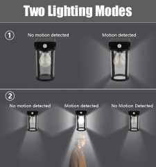 Solar sensing wall lamp, 200Lm