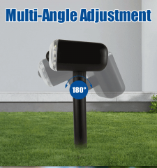 Solar sensing pathway light, 320Lm