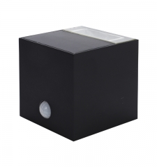 Solar sensing wall lamp, 50+50Lm
