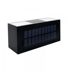 Solar wall lamp, 80Lm