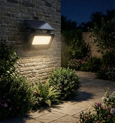 Solar sensing wall lamp, 800Lumen