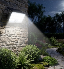 Solar sensing wall lamp, 600Lm