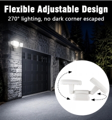 Solar sensing wall lamp, 1200Lm