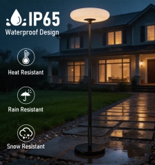 Solar floor light, RGB