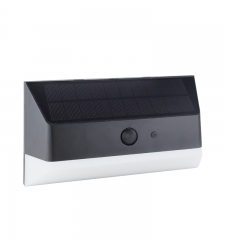 Solar sensing wall lamp, 500Lm