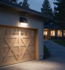 Solar sensing wall lamp, 300lm