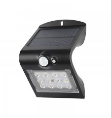 Solar sensing wall lamp, 200Lumen