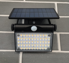 Solar wall lamp, 800Lumen