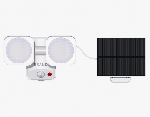 Solar sensing wall lamp, 1200Lm