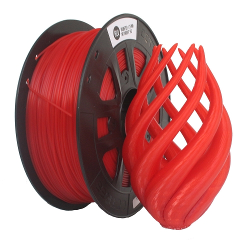 CCTREE PLA Filament Transparent Red