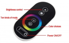 Car use DC12V 6W RGB touch remote LED Fiber Optic Light Engine