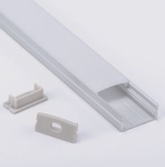 RL-2002 Surface led aluminium profile for 20.7mm double PCB