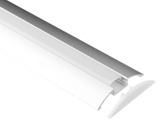 RL-1206 Curved 12.5mm*8.47mm LED Aluminum Profile for floor