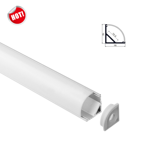 RL-1002 Corner aluminium profile for 10mm PCB