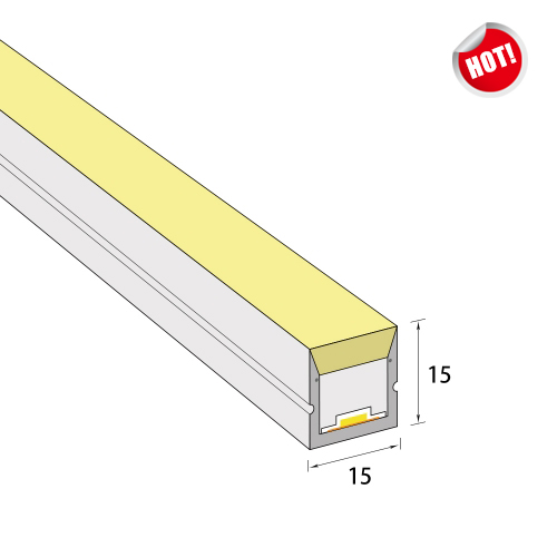 15x15mm Top View Flex LED Neon