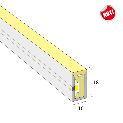 10x18mm Flat Silicone Flex Neon