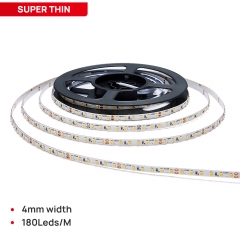 4mm width DC24V 180leds/m 2216 LED Strip