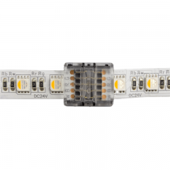 Connector between two strips - RGBW LED strip - no soldering required
