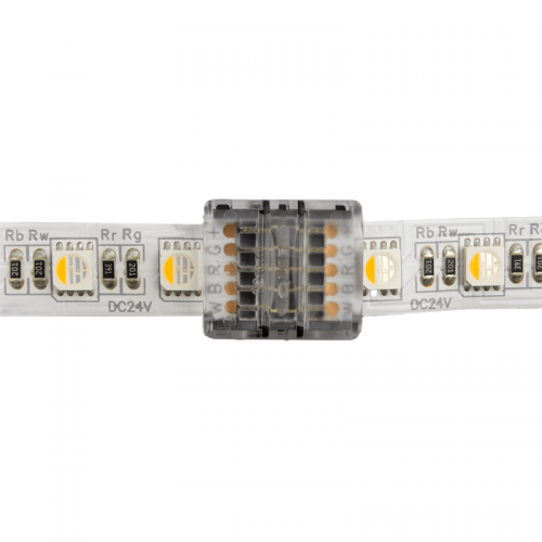 Connector between two strips - RGBW LED strip - no soldering required